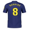 Virallinen Fanipaita Atlético Madrid Barrios 8 Vieraspelipaita 2025-26 - Miesten